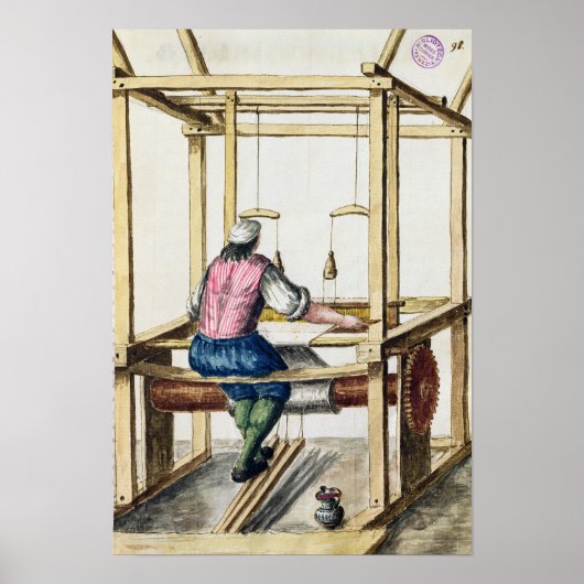 ベネチアン織機 ポスター (正面)