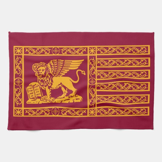 ベネチア共和国国旗 キッチンタオル (横)