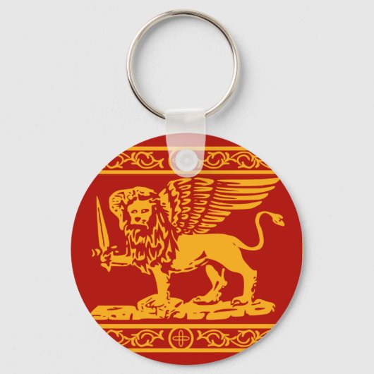 ベネチア共和国国旗 キーホルダー (正面)