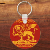 ベネチア共和国国旗 キーホルダー (正面)