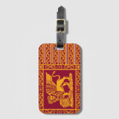 ベネチア共和国国旗 ラゲッジタグ (正面縦)