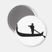 ベネチア・ゴンドラ マグネット (正面/裏面)