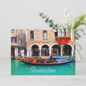 ベネチア·ゴンドラ 招待状 (スタンド正面)