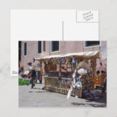 ベネチア・ブラノ ポストカード (正面/裏面)