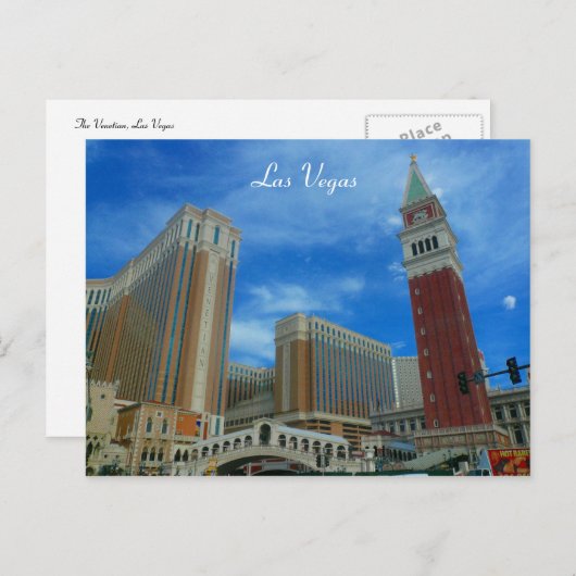 ベネチア ポストカード (正面/裏面)