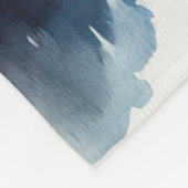 ベネチ絵を描アンマスクを着た水彩女性 フリースブランケット (角)