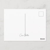 ベネチ鮮やかアンの仮面の幻影 ポストカード (裏面)