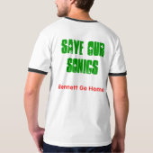 ベネットの破壊者 Tシャツ (裏面)