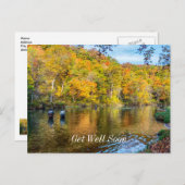 ベネットスプリング オータム フィッシング 早期回復 ポストカード (正面/裏面)