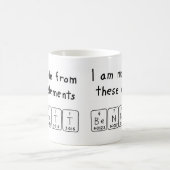 ベネット定期テーブル名mag コーヒーマグカップ (中央)