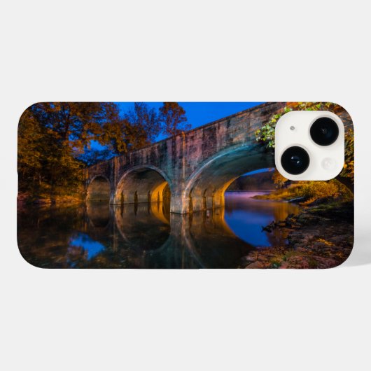 ベネット春ブリッジトワイライト Case-Mate iPhoneケース (裏面 (横))
