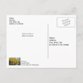 ベネット春秋魚釣りゲットウェルハガキ ポストカード (裏面)