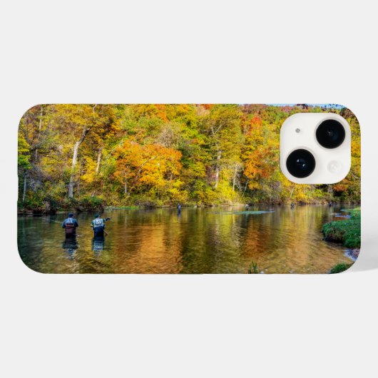 ベネット春秋魚釣り Case-Mate iPhoneケース (裏面 (横))