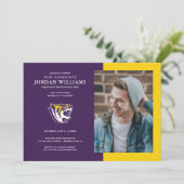 ベネディクト大学卒業式 案内状 (スタンド正面)