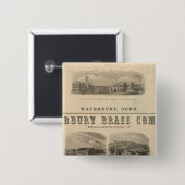 ベネディクト·バーナム製造会社 缶バッジ (正面&裏面)