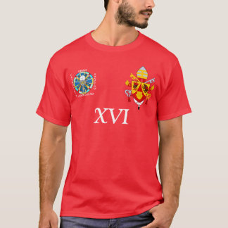 ベネディクトXVIのサッカーjersey Tシャツ
