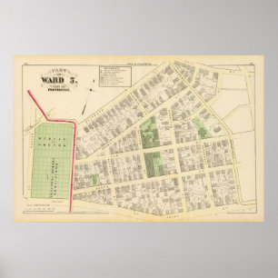 ベネフィセント教会墓地とエルバミルズアトラス ポスター