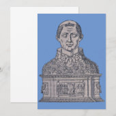 ベネヴェントの聖ヤヌアルィウス 司教殉教者 招待状 (正面/裏面)