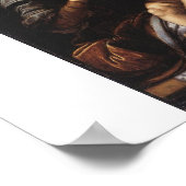 ベノアマドンナbyレオナルド・ダ・ヴィンチ1478年頃 ポスター (角)