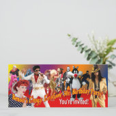 ベノイトは30歳の誕生日の衣装パーティー 招待状 (スタンド正面)