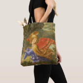 ベノッツォ・ゴッツォリによるマギエンジェルの行列 トートバッグ (クローズアップ)