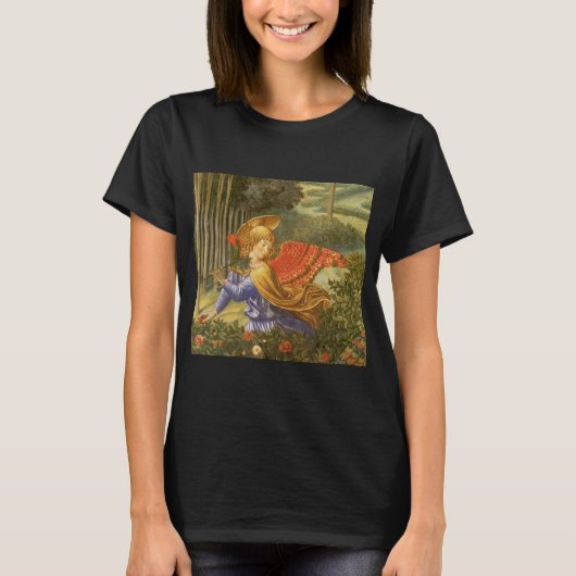 ベノッツォ・ゴッツォリによる東方の三博士の行列の天使 Tシャツ (正面)