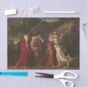 ベノリストによる家族との別れを告げるサイケ 薄葉紙 (クラフト)