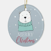 ベパーソナライズされたーモダンアシンプルー セラミックオーナメント (左)