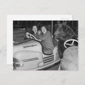 ベビクトリアンー風変わりマ乗用車 ポストカード (正面/裏面)