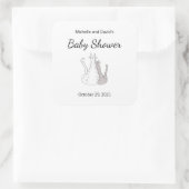 ベビシャワキャットツインズ男女兼用去罪 スクエアシール (バッグ)