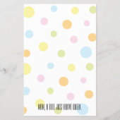 ベビシャワビンゴビーチボールフライヤー チラシ (裏面)