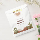 ベビシャワーカボンプキンミニマルベビー フェイバーバッグ (封をした状態)