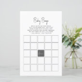 ベビシャワーゲームベビービンゴ (スタンド正面)