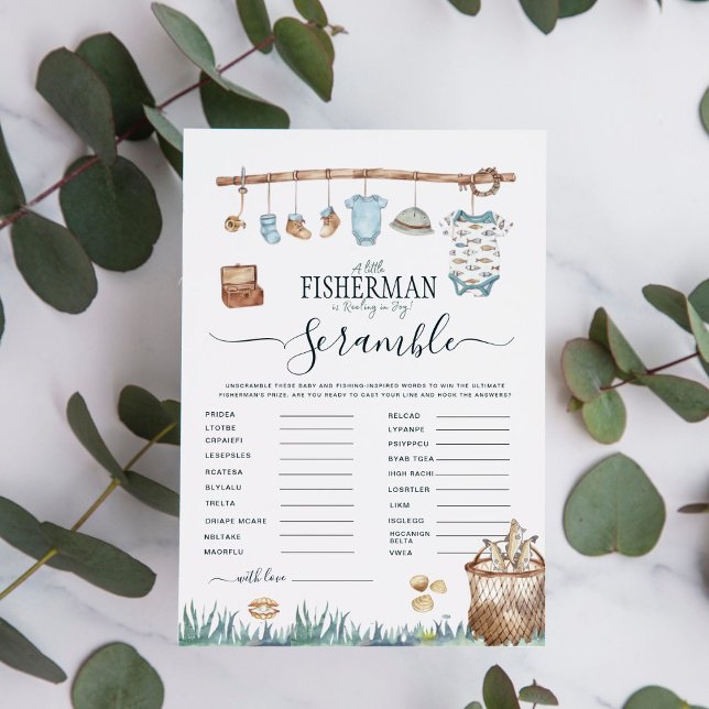 ベビシャワースクランブルリールおもしろい魚釣りゲーム (クリエイターアップロード済み)