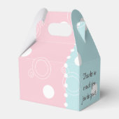 ベビシャワーピーブーベビー フェイバーボックス (裏面サイド)