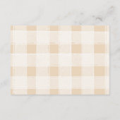 ベビシャワーブッククラブテーマおむつラッフル エンクロージャーカード (裏面)