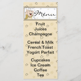 ベビシャワーメニュー「金ゴールドブラックスターズベビー」 メニュー