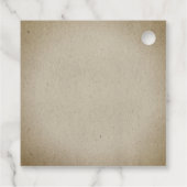 ベビシャワーヴィンテージベビー製造具 フェイバータグ (裏面)