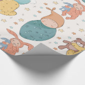 ベビシャワー子供部屋包装紙 ラッピングペーパー (角)