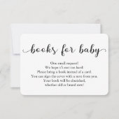 ベビシャワー用ベビー挿入カード用ブック (正面)