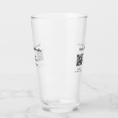 ベビシャワー詳細QRスキャンコードミニマルRU タンブラーグラス (左)