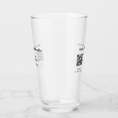 ベビシャワー詳細QRスキャンコードミニマルRU タンブラーグラス (右)