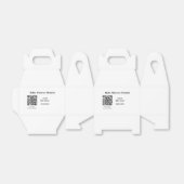 ベビシャワー詳細QRスキャンコードミニマルRU フェイバーボックス (折り畳みなし)