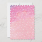 ベビッ恋しく思ク・シャワーを外す 招待状 (裏面)