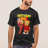 ベビホーダニエル・タイガー7ユールドトドラー誕生日B Tシャツ (正面)