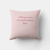 ベビーあなたは私はいつもスマイル – バレンタイン クッション (裏面)