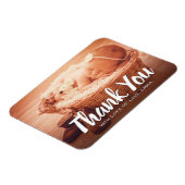 ベビーありがとうカスタム写真 マグネット (左側)