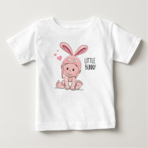 ベビーうさぎ耳シャツ 新しい生まれシャツギフト ベビーTシャツ