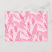 ベビーおむつラッフルエンクロージャカード付きスロース エンクロージャーカード (裏面)