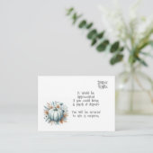 ベビーおむつラッフルエンクロージャカード エンクロージャーカード (スタンド正面)